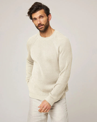 Peregrine | Pull "Harry Crew"- Blanc