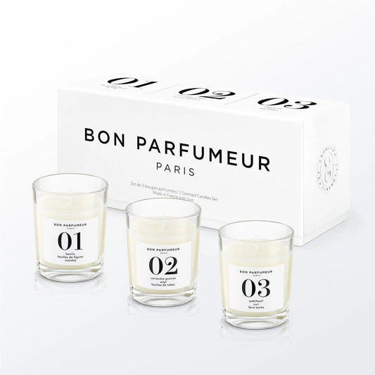 Bon Parfumeur | Coffret Mini-Bougies 70g