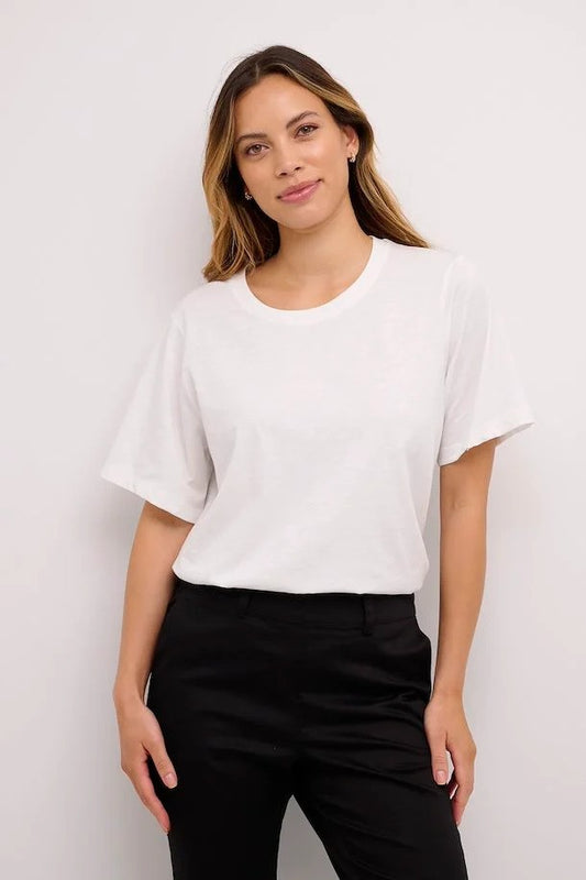 Culture | Le t-shirt coupe ample ''Biana'' - Blanc