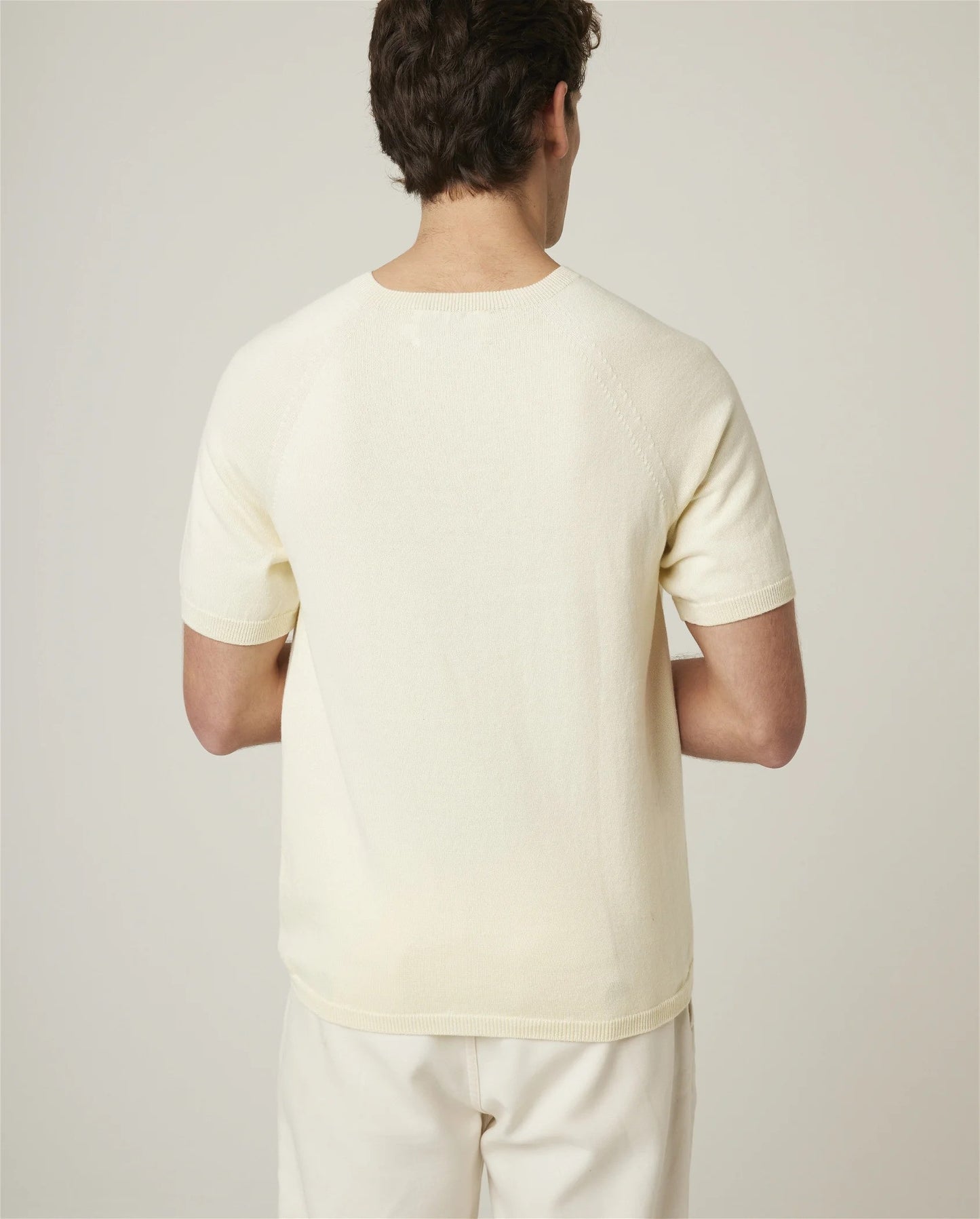 Peregrine | Le T-shirt en maille de coton - écru