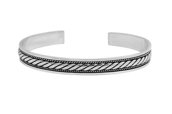 Kemmi | Le bracelet cuff à cordage en argent