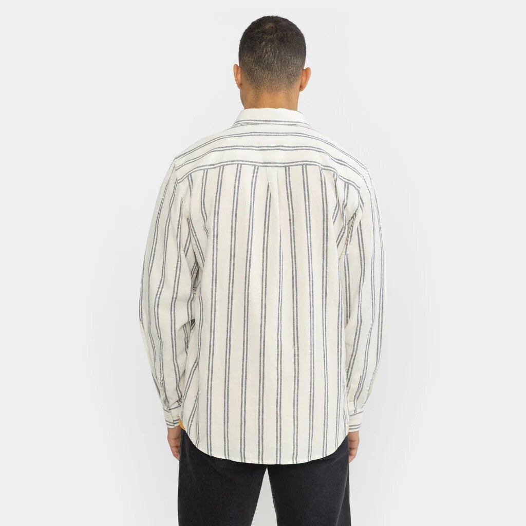 RVLT | La chemise ample à rayures - Marine