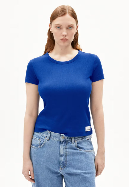 Armedangel | T-shirt "KADRAA" - Bleu lapis