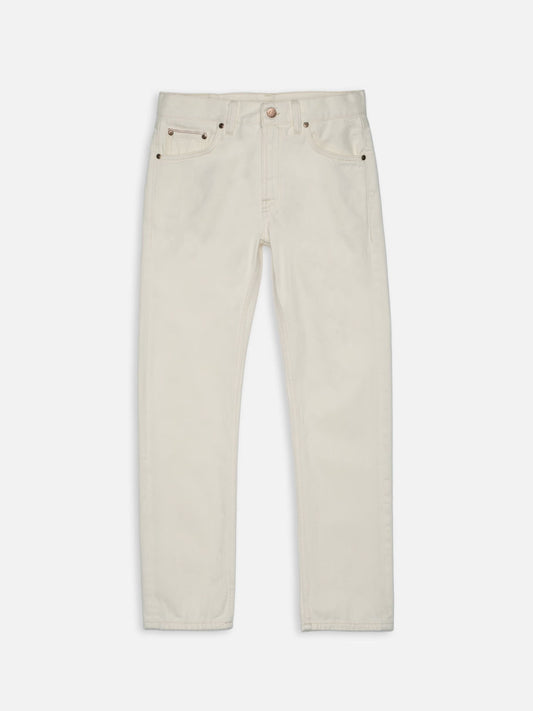 NUDIE JEANS | Le jean Selvage ''GRITTY JACKSON'' - Ivoire