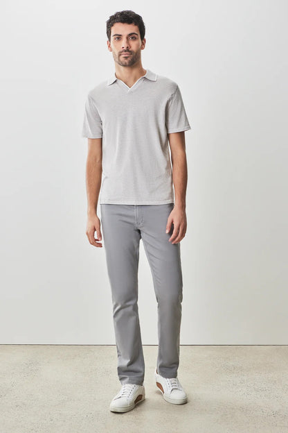 Robert Barakett | Polo col ouvert ''Enrico'' - Rose clair