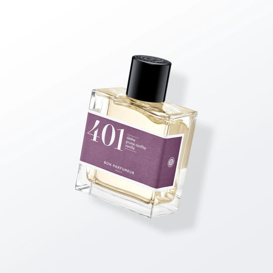 Bon Parfumeur - 401 cèdre prune confite vanille 100ML