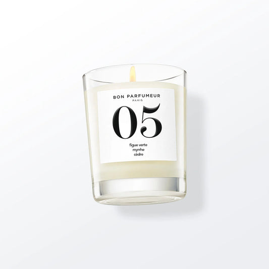 Bon Parfumeur | Bougie 05 Figue Verte, Myrrhe et Cèdre 180g