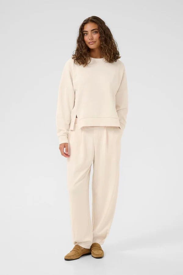 CULTURE | Sweat-shirt ''Alyson Chabrina'' |  Crème