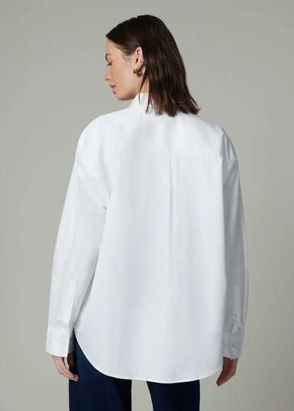 JOE'S - Chemise "The Boyfriend Button" - Blanc