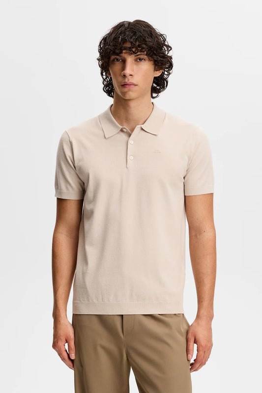 J.Lindeberg | polo à manches courtes "Ridge Knitted" - Beige