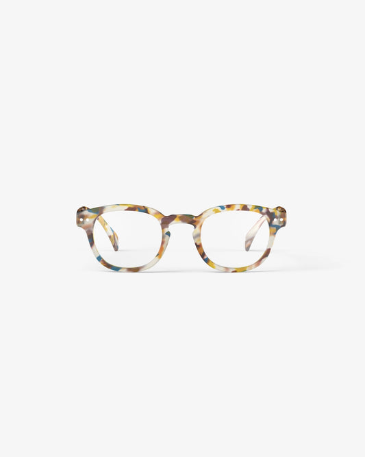 IZIPIZI | Lunettes de lecture en forme #C - Bleu Tortoise