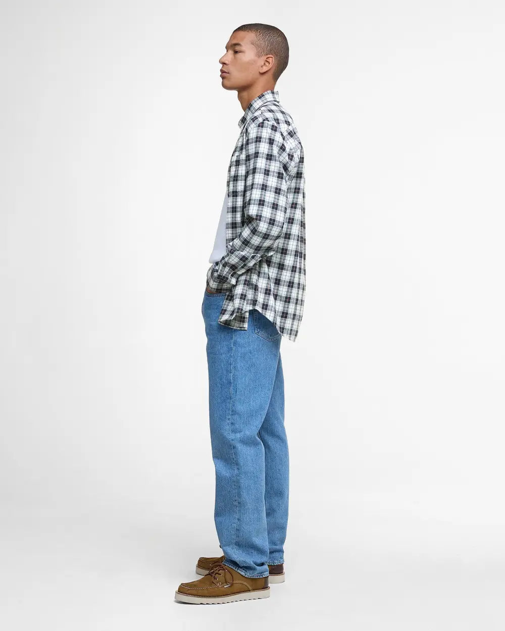 Barbour | Chemise à carreaux "Lanark" - Blanc/bleu/rose