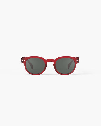 IZIPIZI | Lunettes de soleil forme #C - Rouge