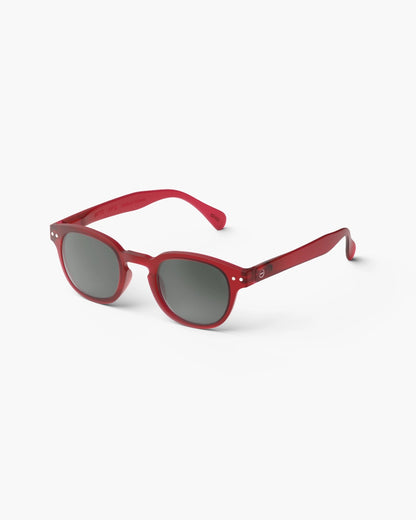 IZIPIZI | Lunettes de soleil forme #C - Rouge