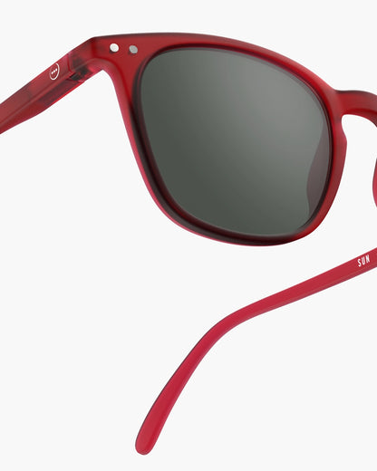 IZIPIZI | Lunettes de soleil forme #E - Rouge