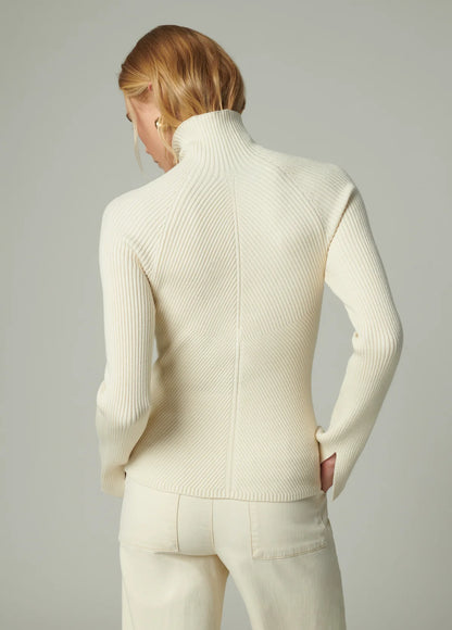 JOE'S - Pull "The Palmer Turtleneck" - Ivoire