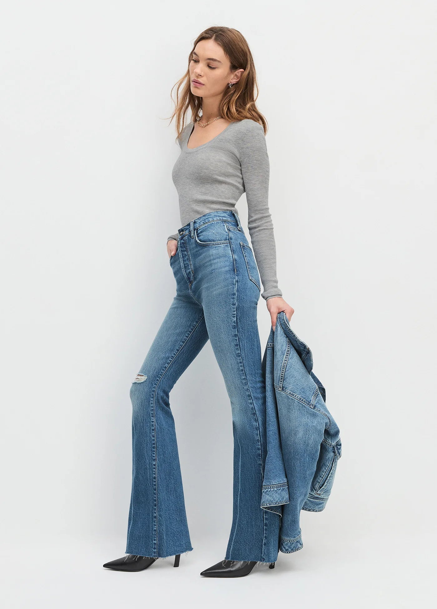 Favorite Daughter |  Chandail "Take it Easy" - Gris