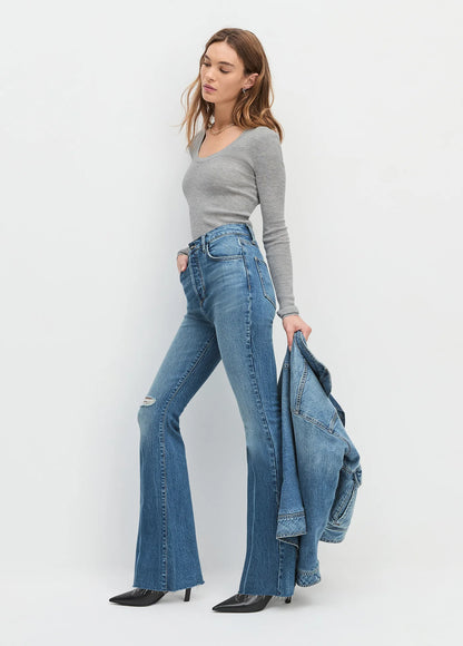 Favorite Daughter |  Chandail "Take it Easy" - Gris