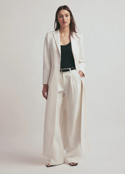 Favourite Daughter | Les pantalons "Low Favourite"-Ivoire
