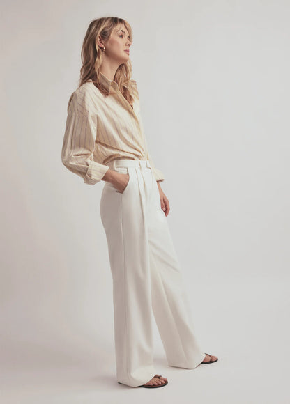 Favourite Daughter | Les pantalons "Low Favourite"-Ivoire