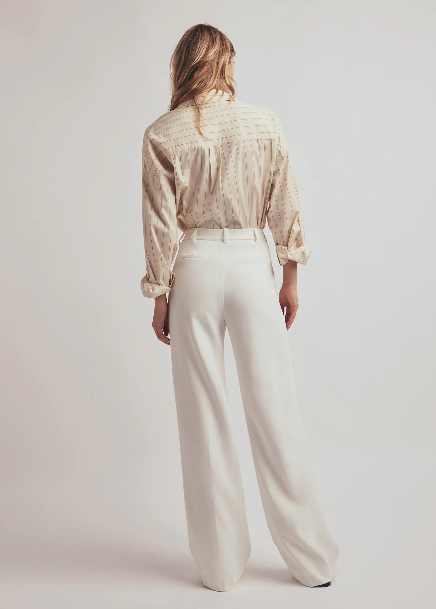 Favourite Daughter | Les pantalons "Low Favourite"-Ivoire