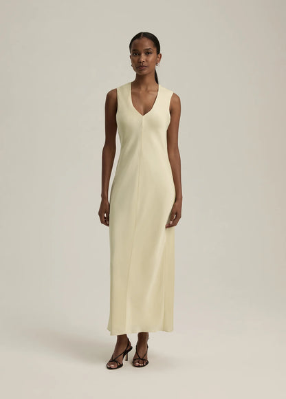 Favorite Daughter | Robe en soie "THE FAVORITE" - Jaune