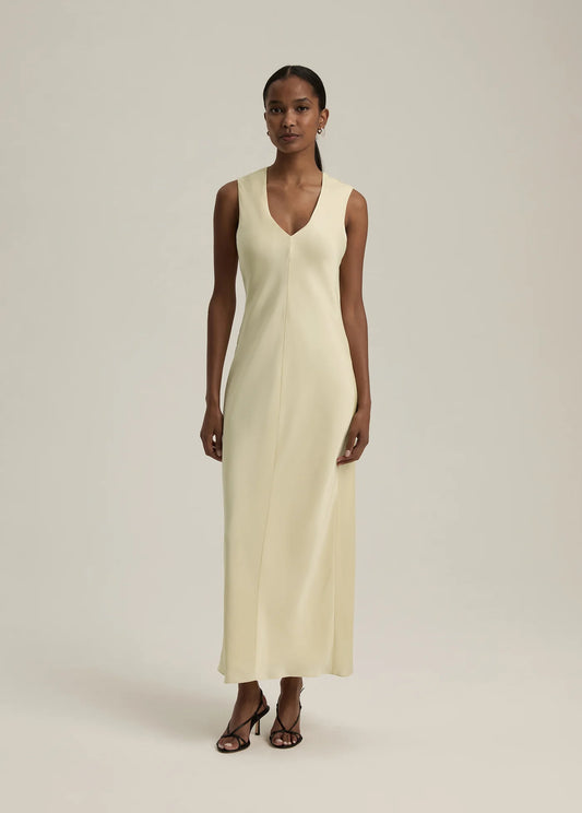 Favorite Daughter | Robe en soie "THE FAVORITE" - Jaune