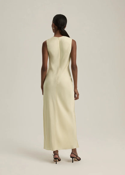 Favorite Daughter | Robe en soie "THE FAVORITE" - Jaune