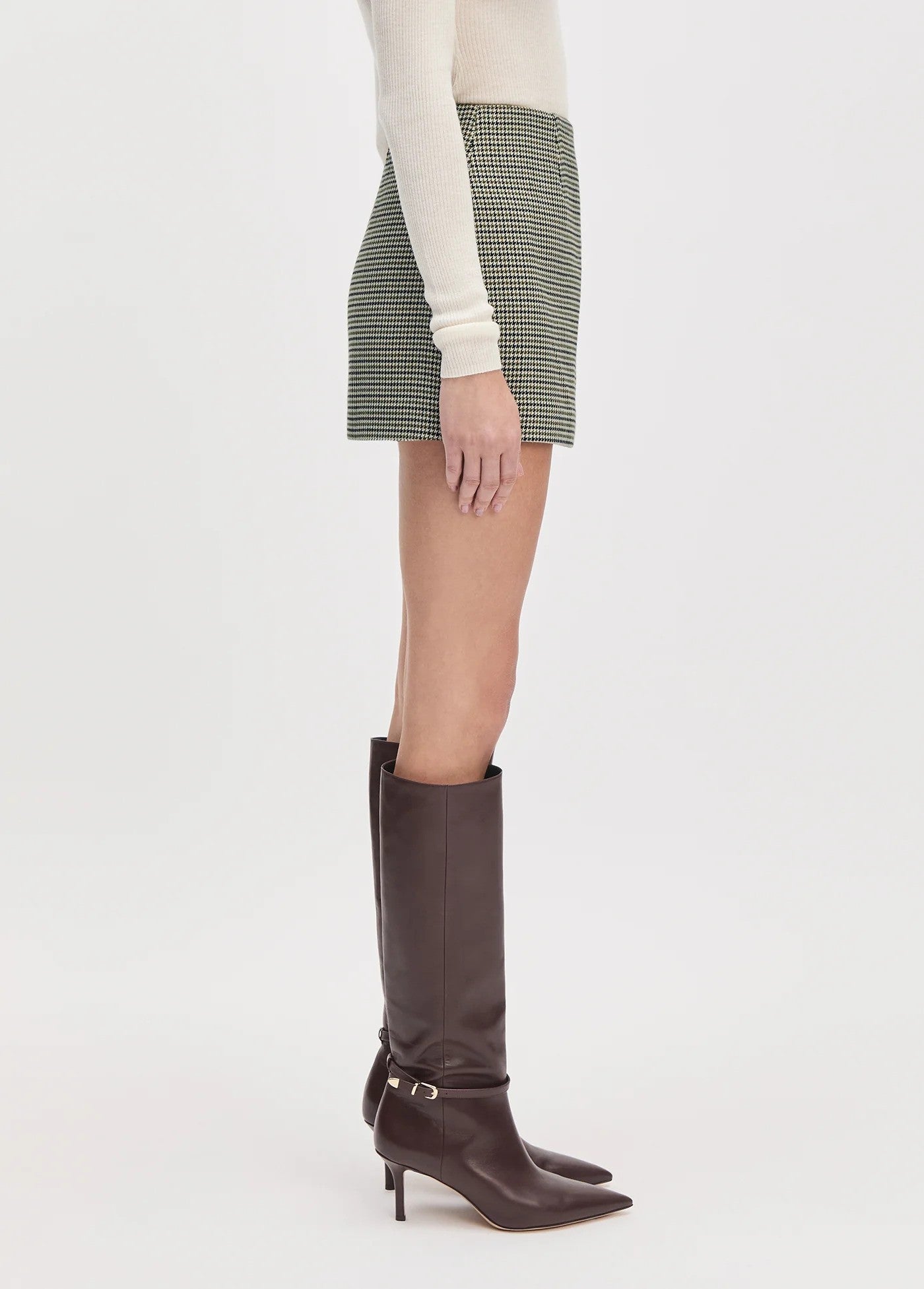 Favorite Daughter | Jupe "Phoebe" - Vert Sauge