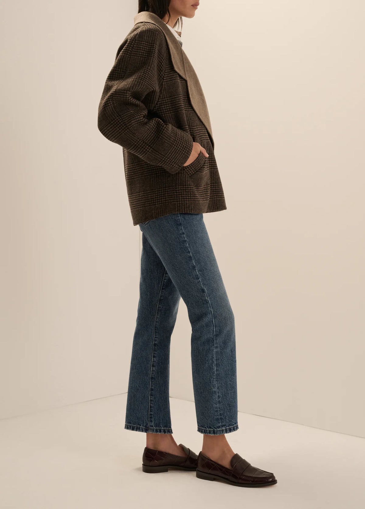 Favorite Daughter | Manteau 'Cameron' | Brun et noir