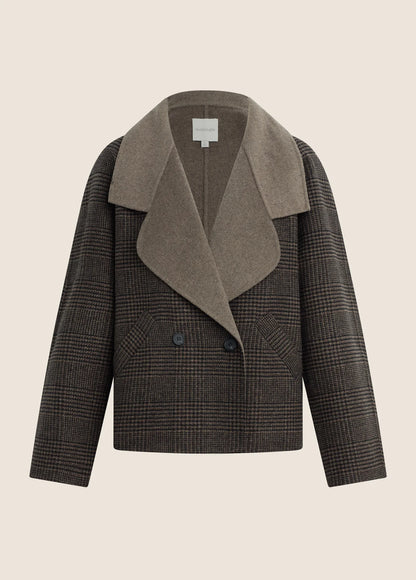 Favorite Daughter | Manteau 'Cameron' | Brun et noir