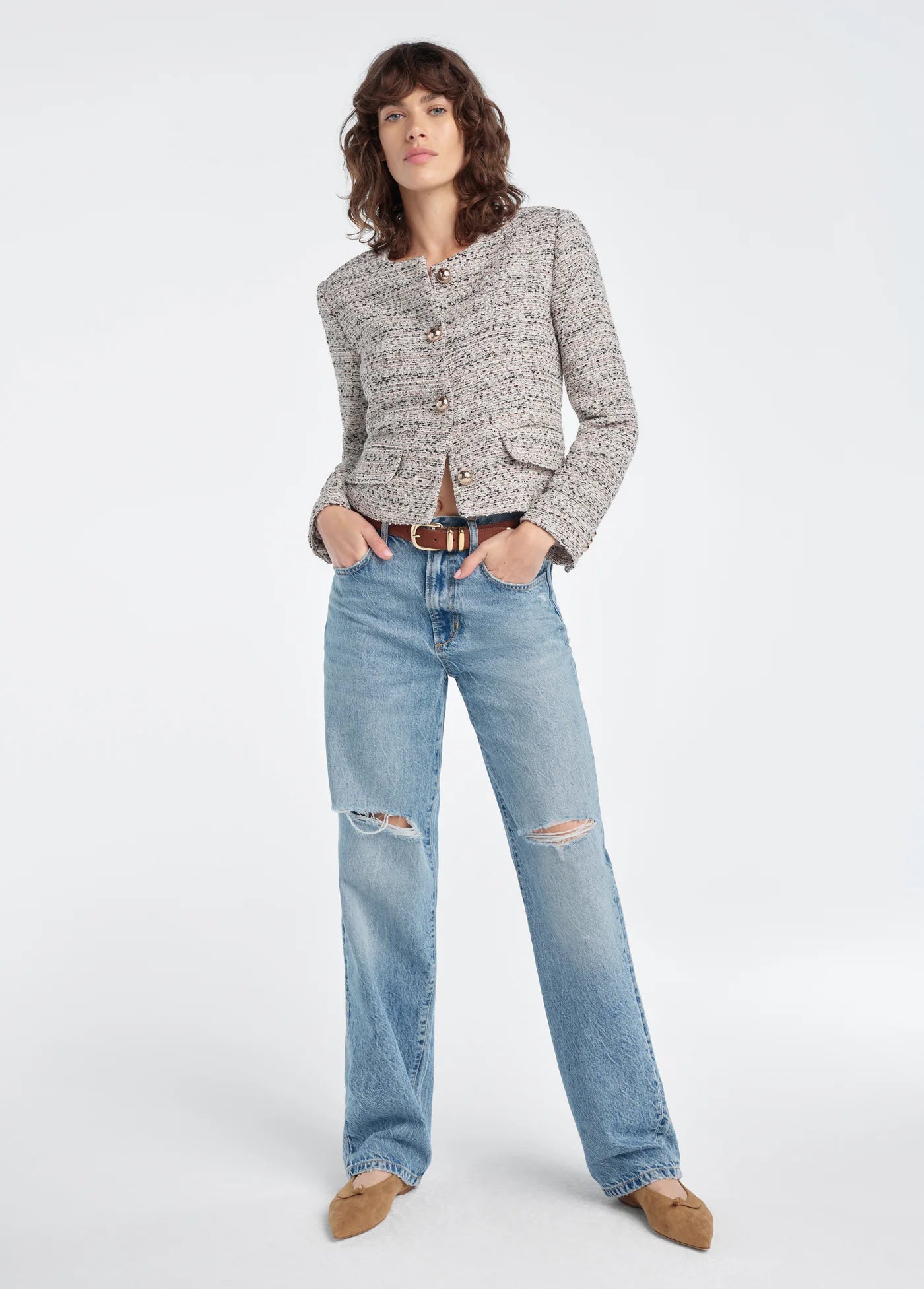 Favorite Daughter | Veston ' The Lady' | Tweed Rose