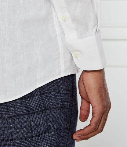 SAND Copenhagen  | Chemise en lin ''8823 State soft '' - Blanc