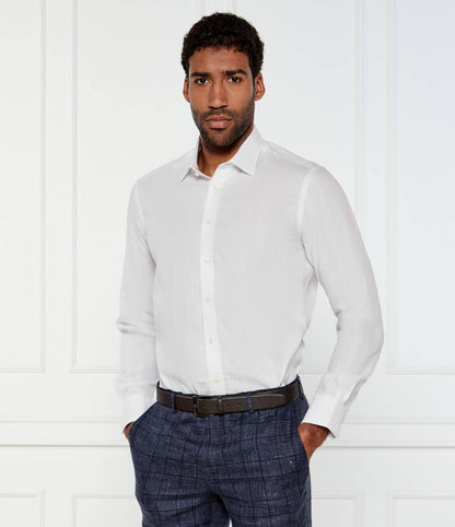 SAND Copenhagen  | Chemise en lin ''8823 State soft '' - Blanc