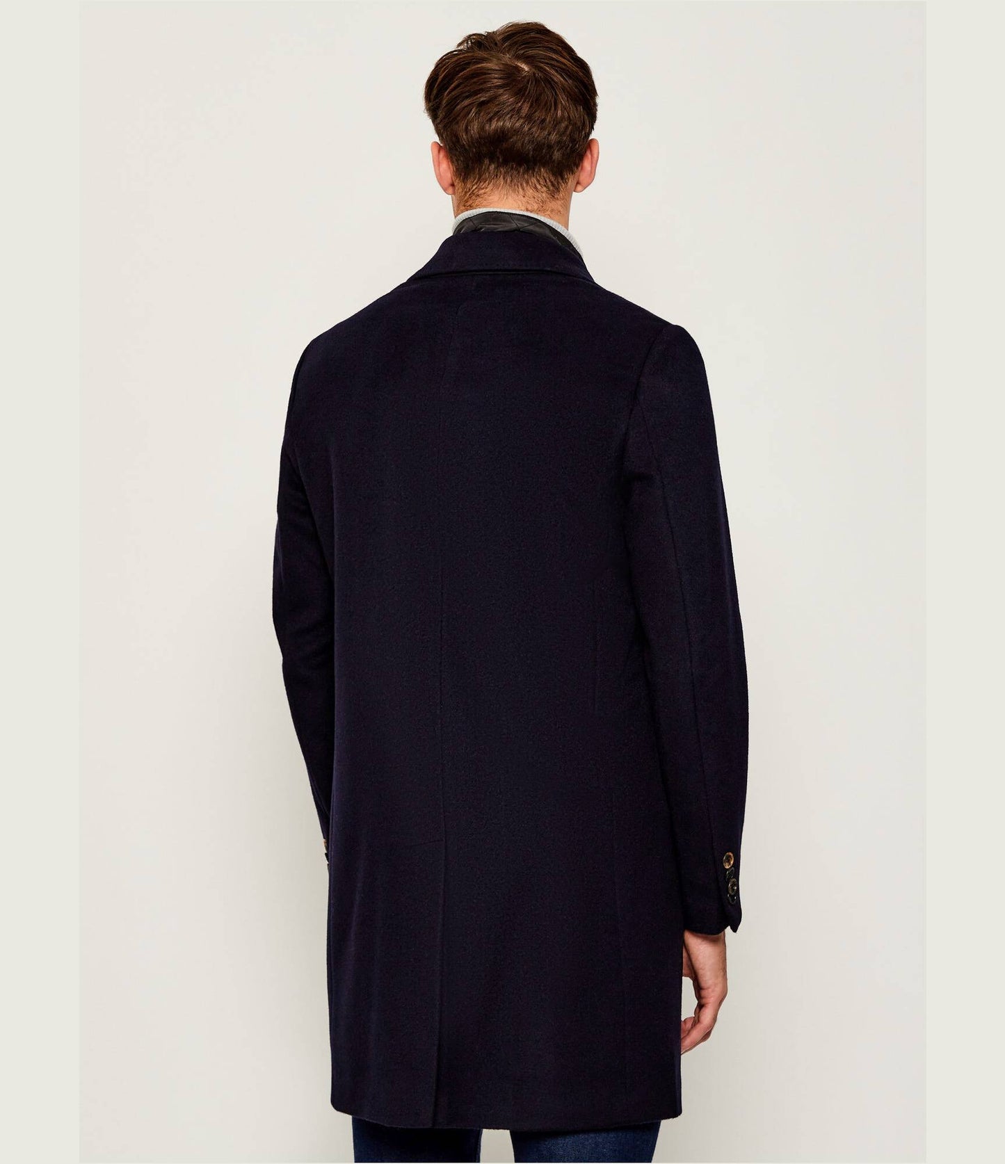 SAND Copenhagen | Manteau ''Sultan Tech'' mélange de cachemire - Marine