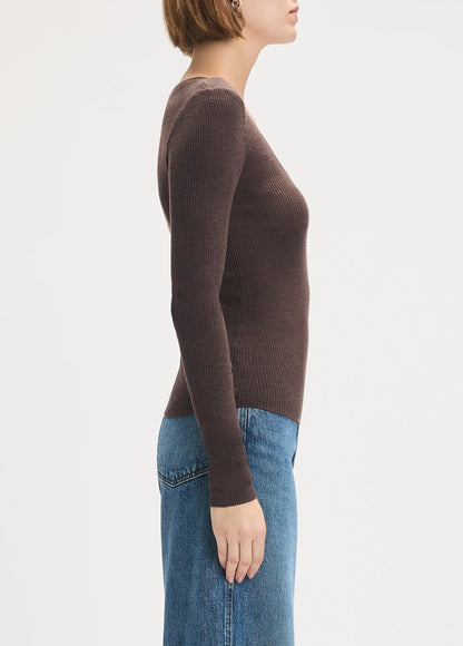 Favorite Daughter |  Chandail "Take it Easy" - Marron