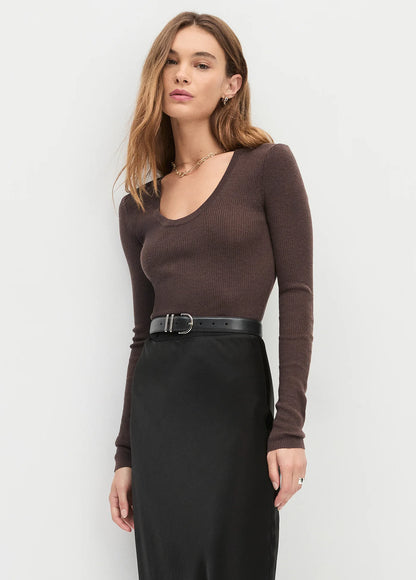 Favorite Daughter |  Chandail "Take it Easy" - Marron