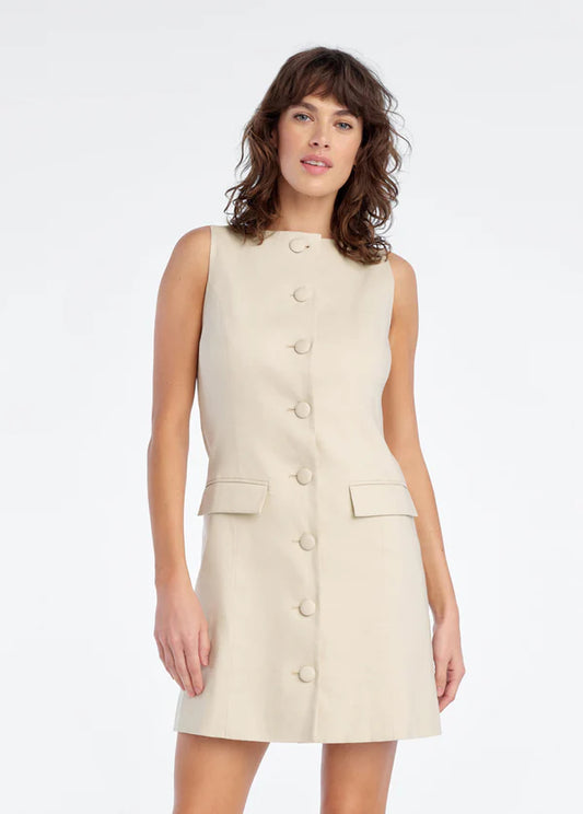 Favorite Daughter | Robe en lin 'Cece' | Avoine