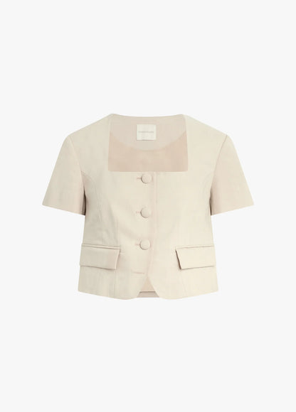 Favorite Daughter | Haut en lin 'Wayfair' | Avoine