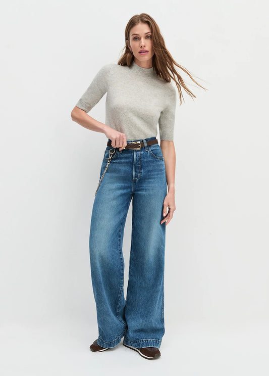 Favorite Daughter |  T-Shirt en cachemire "The Bonnie Top" - Gris