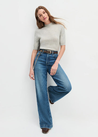 Favorite Daughter |  T-Shirt en cachemire "The Bonnie Top" - Gris