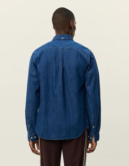 Les Deux | Chemise en denim "Konrad" - Indigo foncé