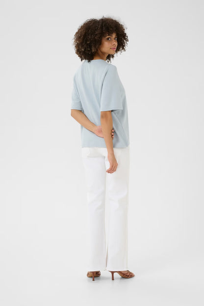 CULTURE | T-shirt "HARA" - Bleu poudre