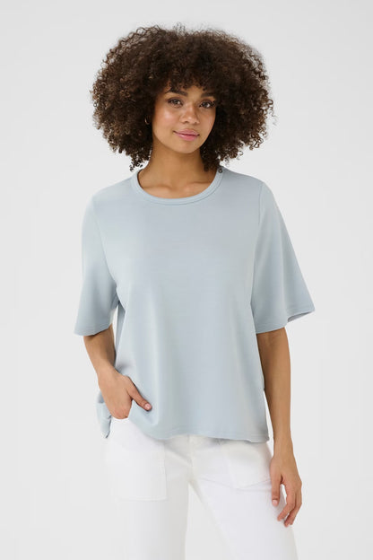 CULTURE | T-shirt "HARA" - Bleu poudre