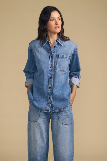 Velvet | Chemise l 'Clementine' | Denim
