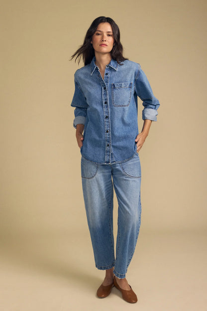 Velvet | Chemise l 'Clementine' | Denim