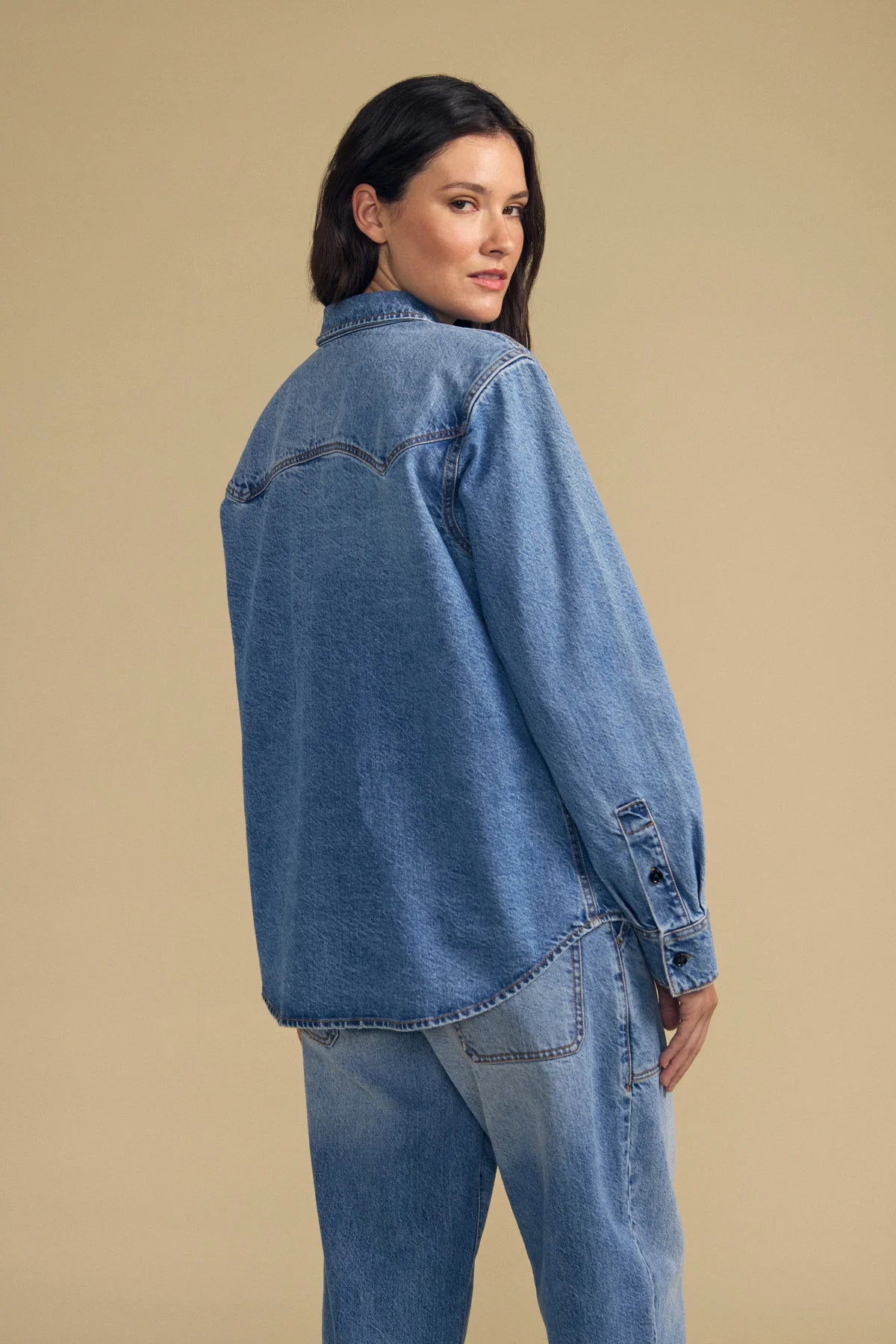Velvet | Chemise l 'Clementine' | Denim