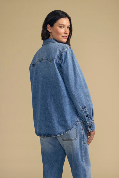 Velvet | Chemise l 'Clementine' | Denim