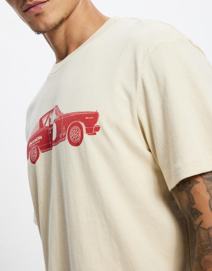 Deus Ex Machina | Le T-shirt ''Fast Lodgne'' - beige