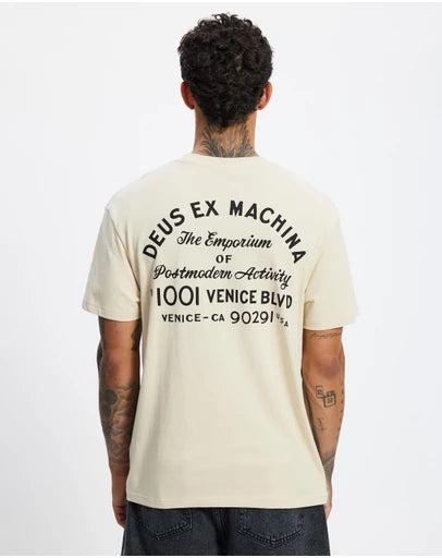 Deus Ex Machina | Le T-shirt ''Fast Lodgne'' - beige